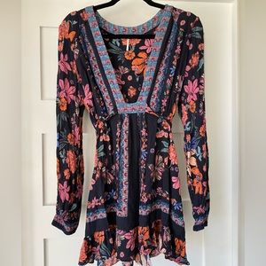Free People Floral Tunic